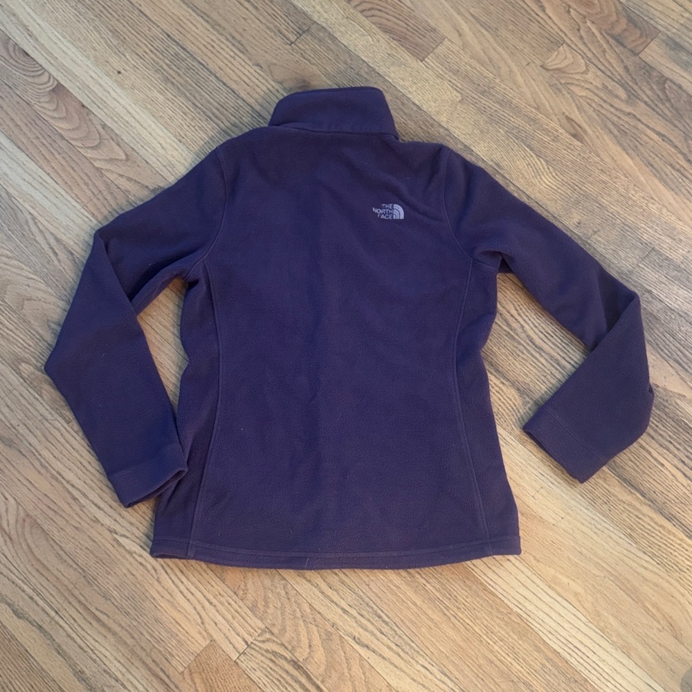The North Face Deep Purple Fleece Jacket Size: Small - Picture 6 of 6